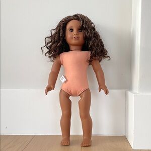 American Girl Brown Eyed & Brown Curly Hair Doll